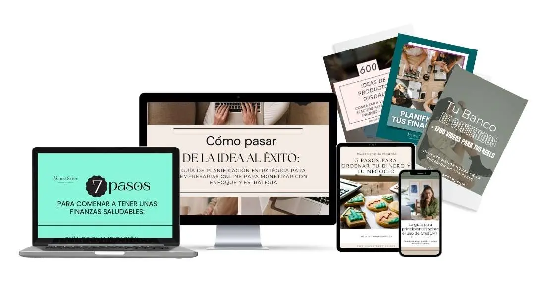 Biblioteca virtual – Academia Mujer Monetiza