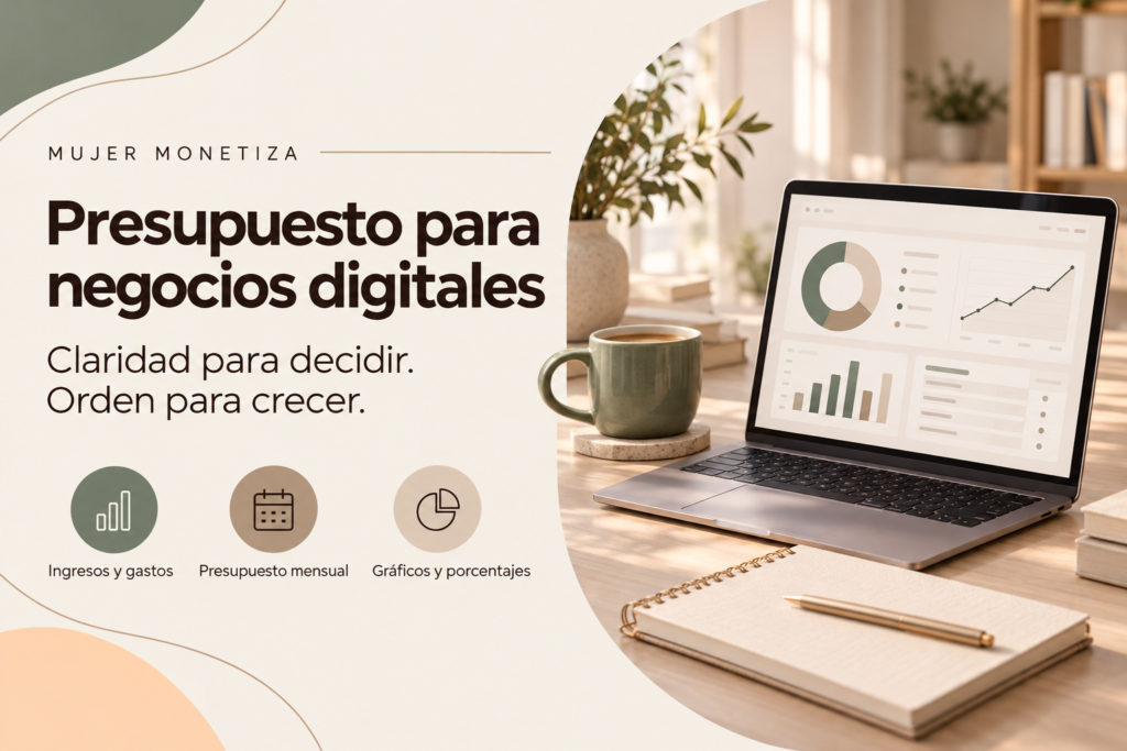 Presupuesto para negocios digitales