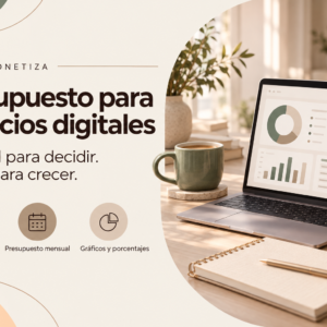 Presupuesto para negocios digitales